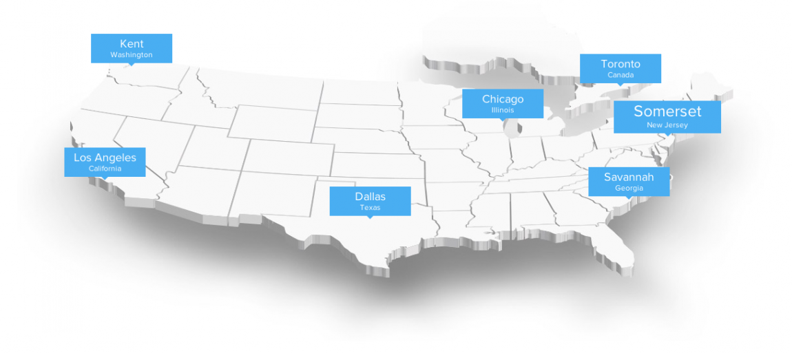 North American Sales & Distribution Network